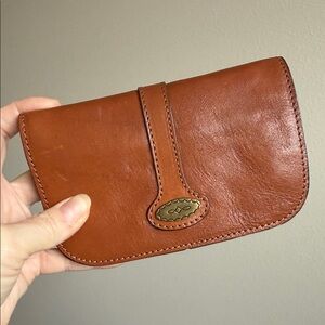 Italian Brown Leather Wallet